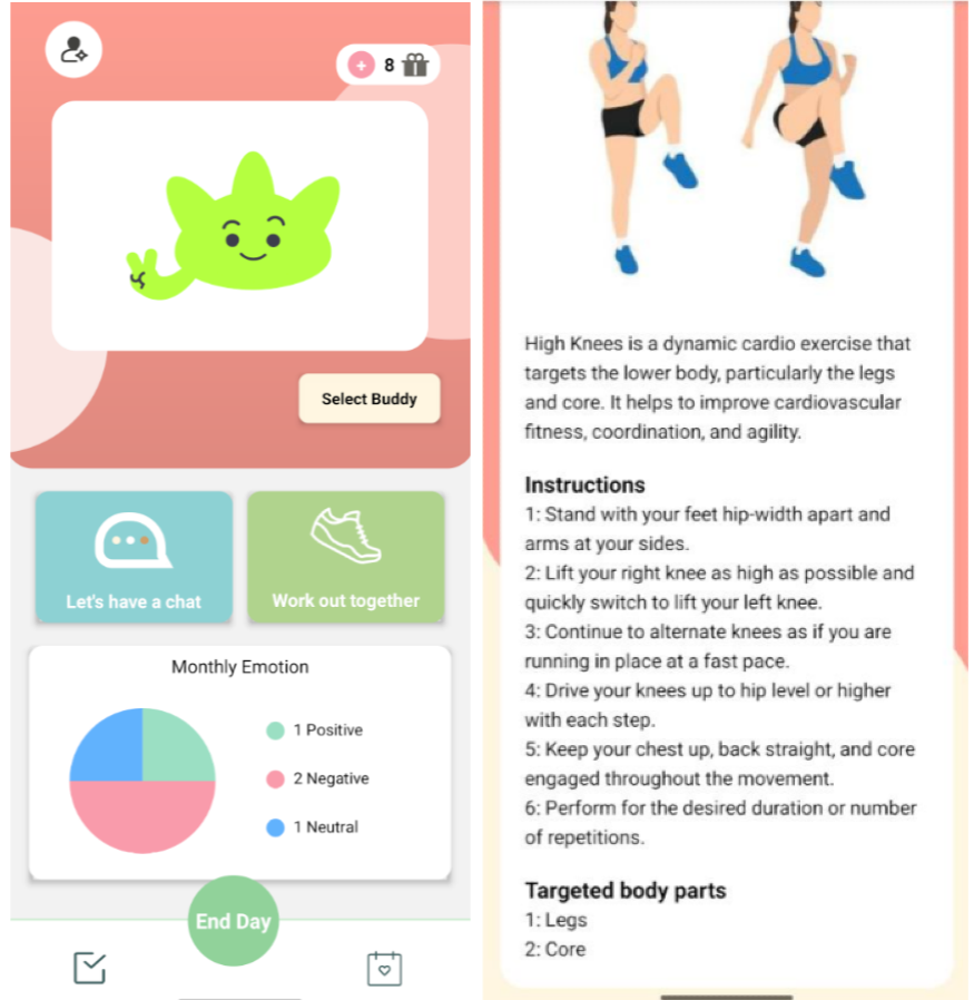 MindFit:​ Youth Emotional and Physical Wellbeing Improvement Platform​
